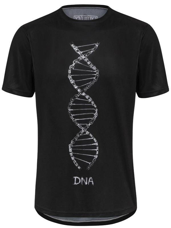 DNA Mens Black Technical T shirt | Cycology Clothing AUS
