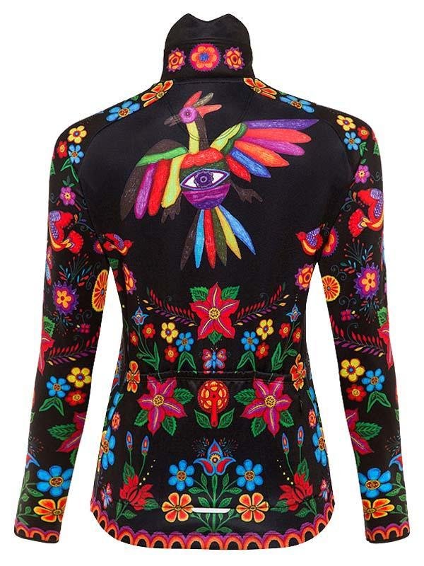 Frida Womens Black Windproof Cycling Jacket
