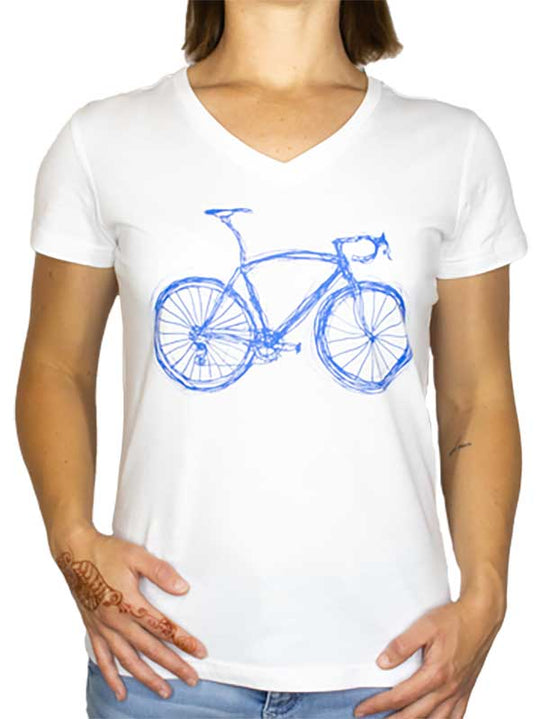 Just Bike Women's T-Shirt White