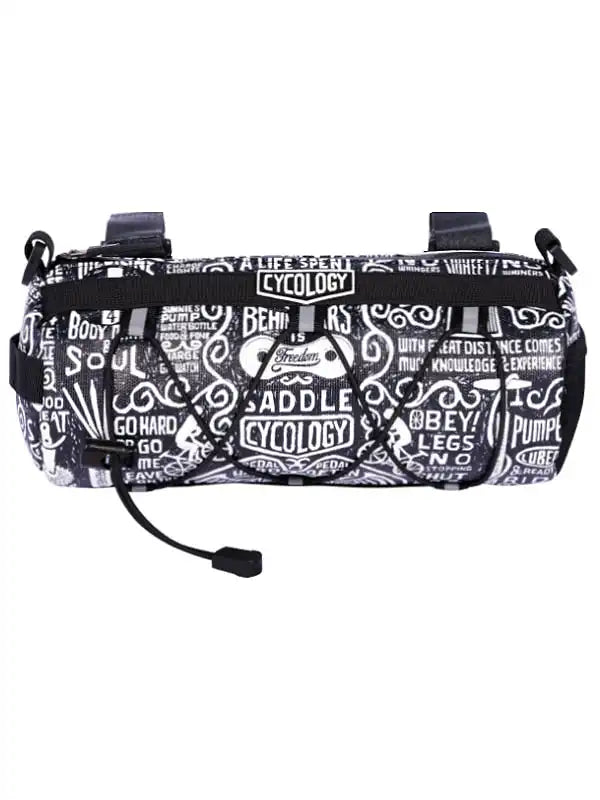 Wisdom Black Bike Handlebar Bag | Cycology AUS