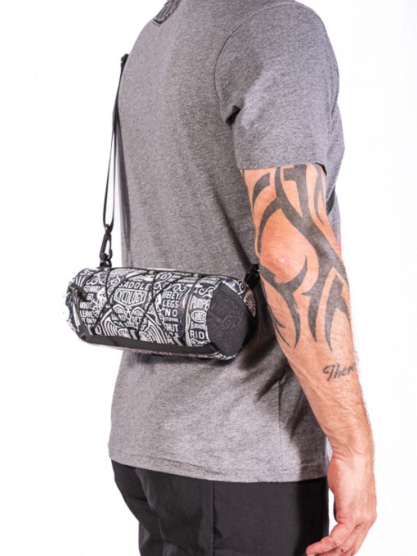 Wisdom Black Bike Handlebar Bag | Cycology AUS