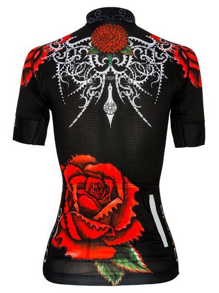 Black Rose Womens Cycling Jersey