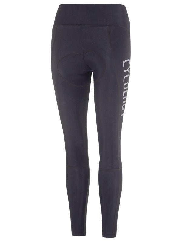 Cycology Women's Winter Black Cycling Tights | Cycology AUS