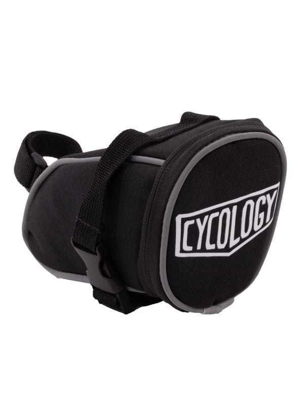 Cycology Black Bike Saddle Bag | Cycology AUS