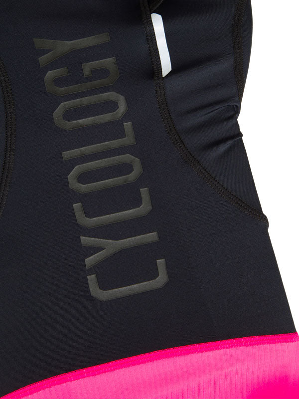 Cycology Women's Logo Cycling Shorts Black/Pink