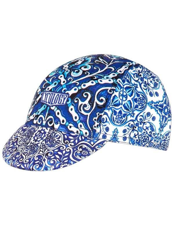 Majolica Blue Cycling Cap | Cycology AUS