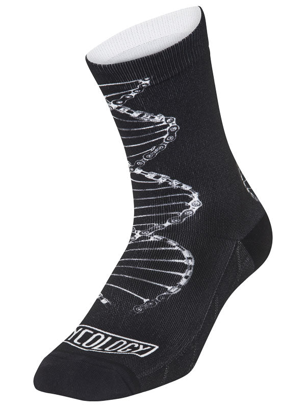 DNA Black Cycling Socks | Cycology AUS