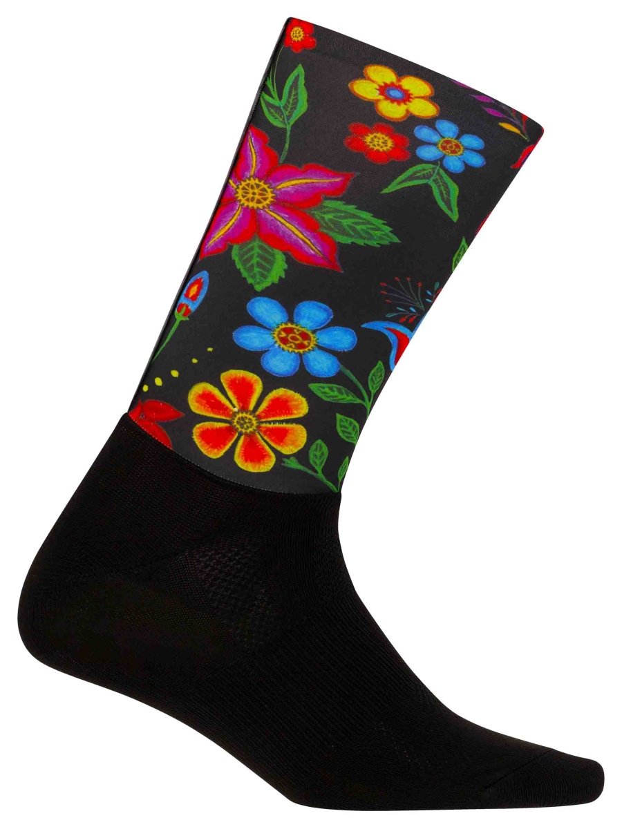 Frida Black Aero Cycling Socks | Cycology AUS