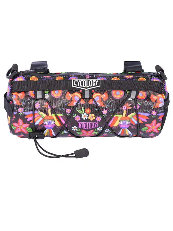 Frida Black Bike Handlebar Bag | Cycology AUS