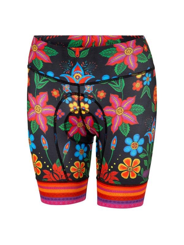 Frida Womens Black Cycling Shorts | Cycology AUS