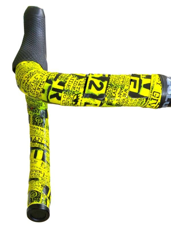 Ride Graffiti Lime Handlebar Tape | Cycology AUS