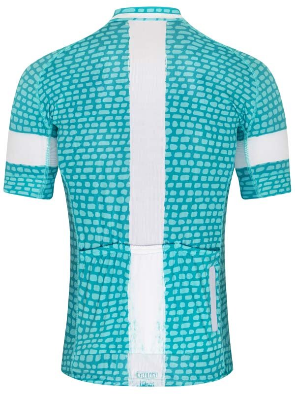 Pave Men's Green Cycling Jersey | Cycology AUS