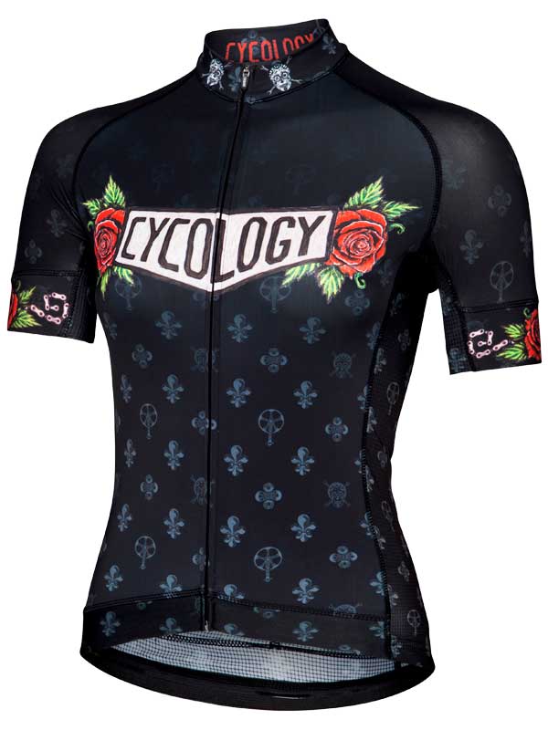 Pleasure & Pain Womens Black Cycling Jersey | Cycology AUS