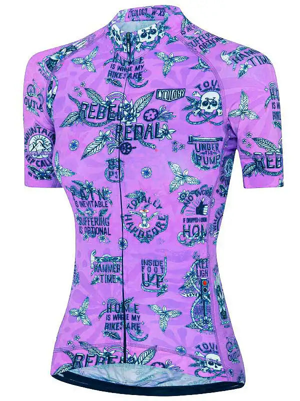 Rebel Pedal Women's Cycling Jersey | Cycology AUS