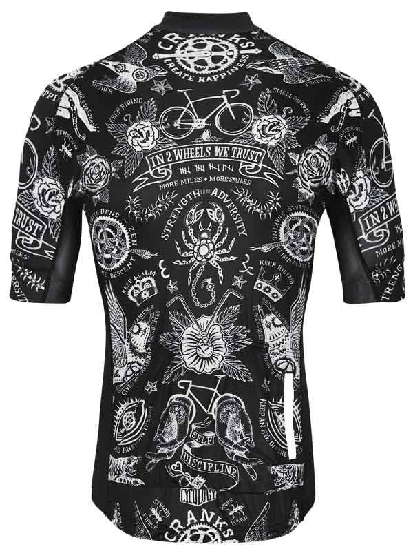 Ride Forever Mens Black Cycling Jersey | Cycology AUS