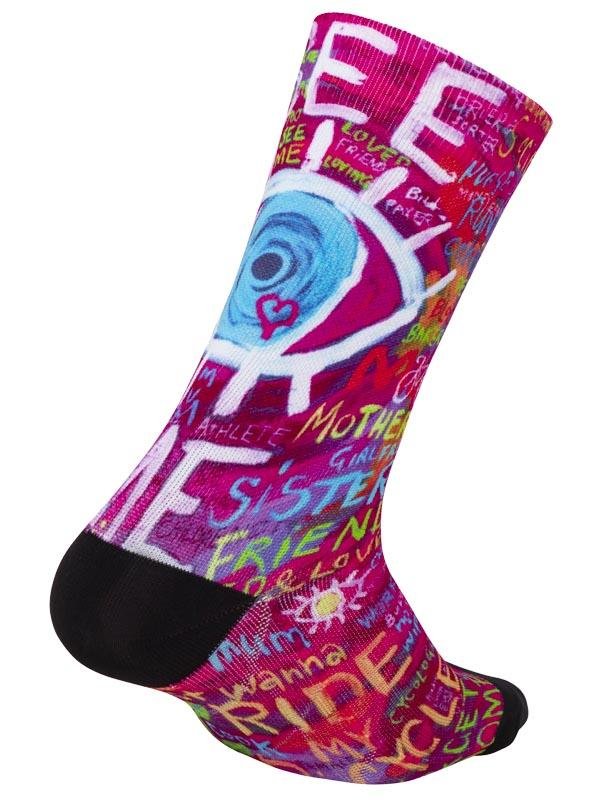 See Me Pink Cycling Socks | Cycology Clothing AUS