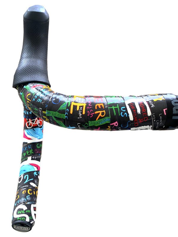 See Me Black Cycling Handlebar Tape | Cycology AUS