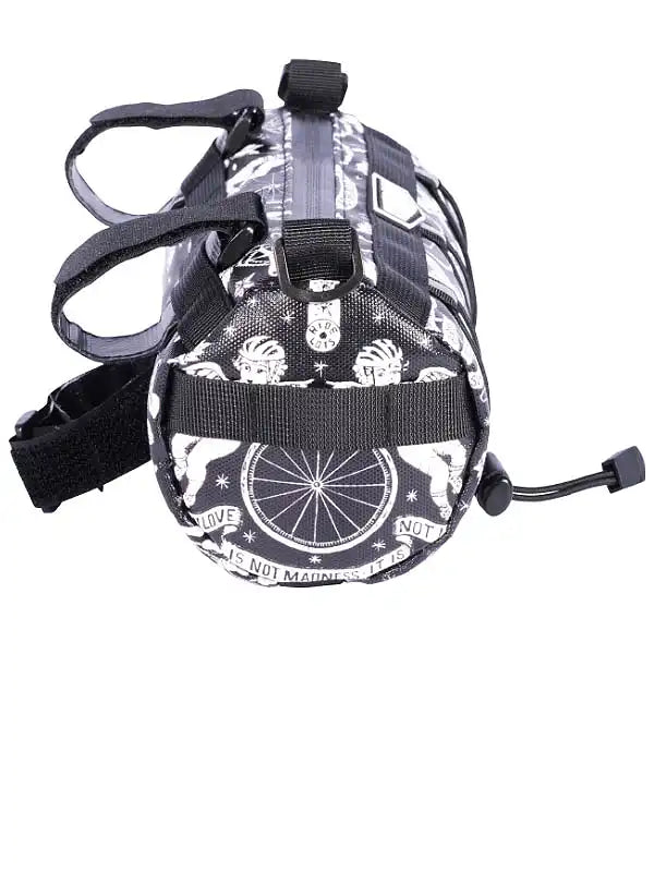 Velo Tattoo Black Bike Handlebar Bag | Cycology AUS