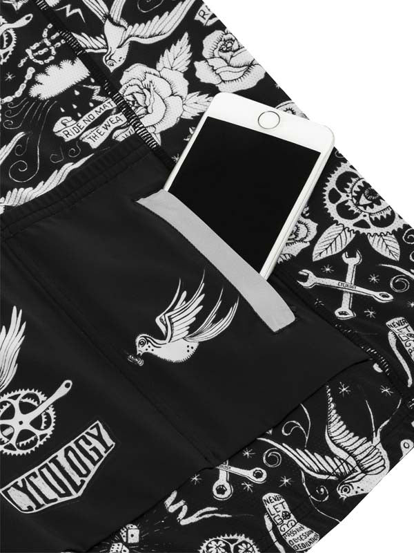 Velo Tattoo Lightweight Long Sleeve Summer Jersey