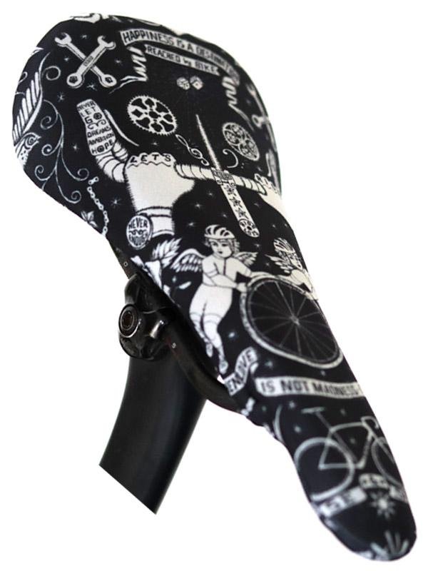 Velo Tattoo Bike Saddle Cover