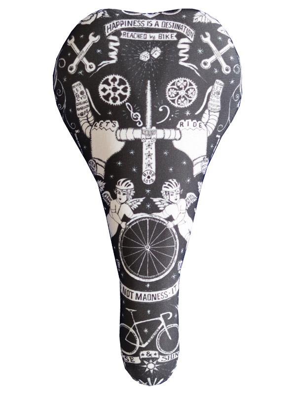 Velo Tattoo Black Bike Cover | Cycology AUS