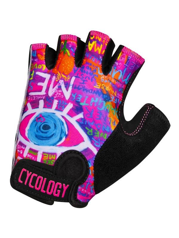 See Me Pink Cycling Gloves | Cycology Clothing AUS